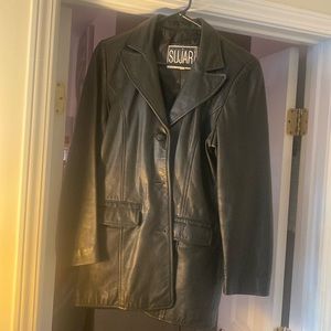 Real leather jacket size Medium